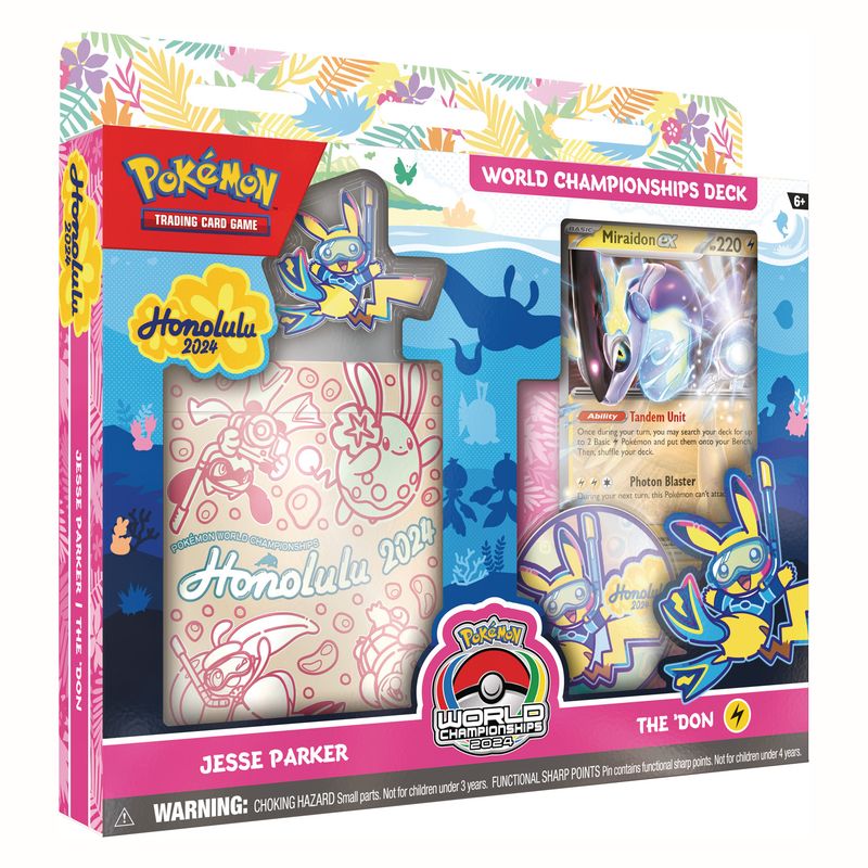 POKEMON - Tcg Cartas Pokemon Wcs Decks (2024) Jesse Parker