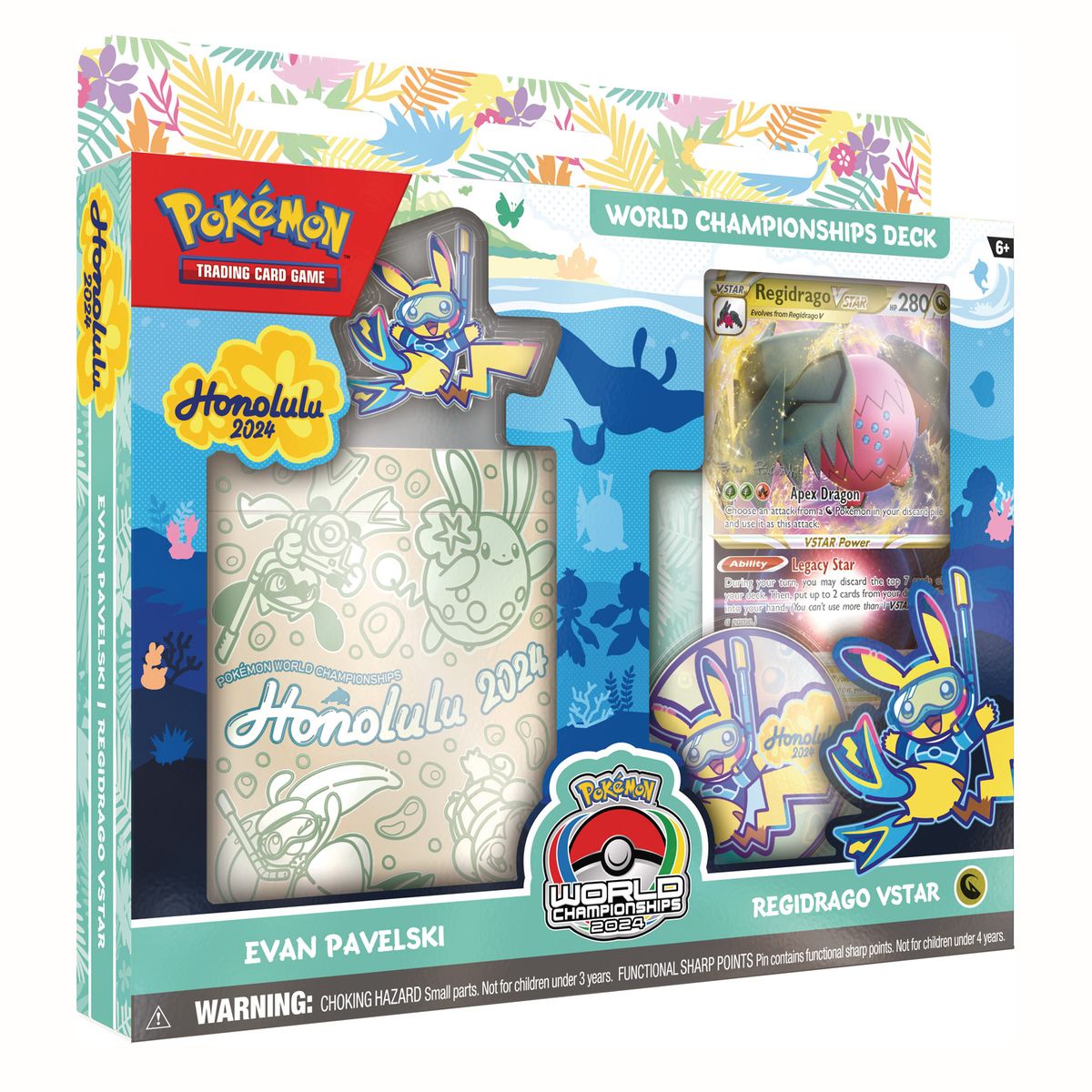 POKEMON - Tcg Cartas Pokemon Wcs Decks (2024) Evan Pavelski