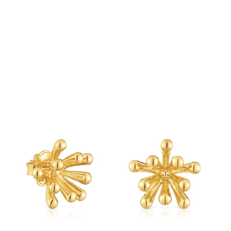 TOUS - Aros Bañados en Oro Mujer Tous
