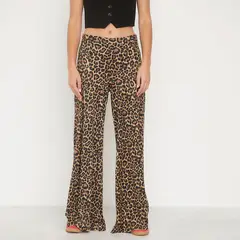 SYBILLA - Pantalón Palazzo Tiro Medio Mujer
