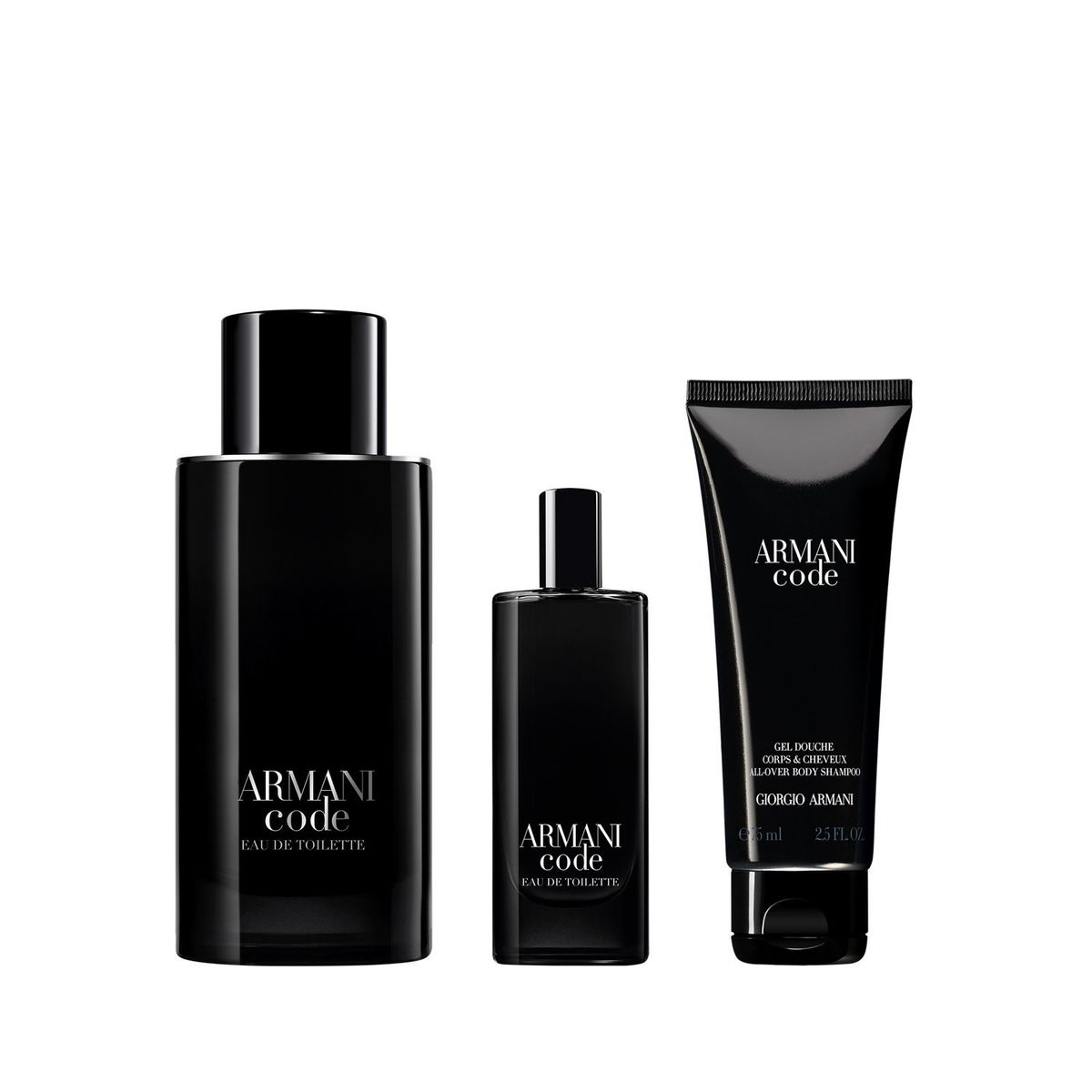 GIORGIO ARMANI - Set Perfume Hombre Armani Code Eau De Toilette 125ml + 15ml + Gel de Ducha 75ml Giorgio Armani