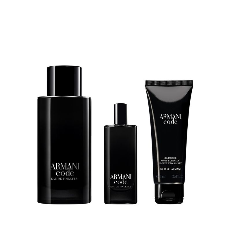 GIORGIO ARMANI - Set Perfume Hombre Armani Code Eau De Toilette 125ml + 15ml + Gel de Ducha 75ml Giorgio Armani