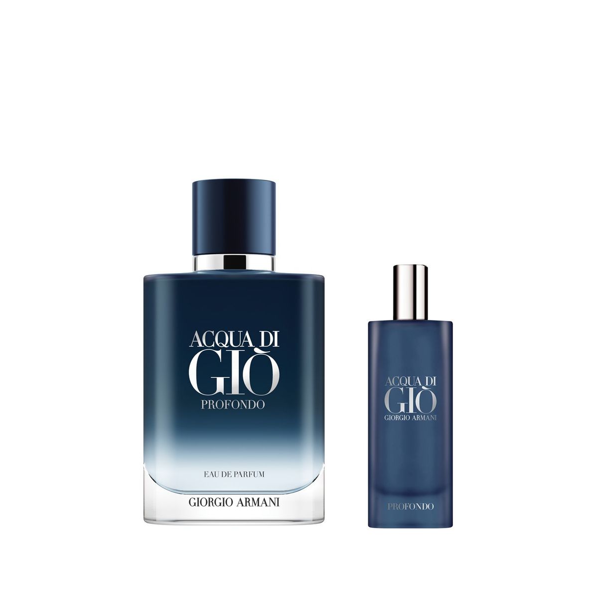 GIORGIO ARMANI - Set Perfume Hombre Acqua Di Giò Profondo Eau de Parfum 100ml + 15ml Giorgio Armani