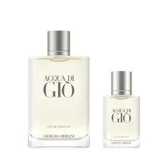GIORGIO ARMANI - Set Perfume Hombre Acqua Di Giò Eau de Toilette 200ml + 30ml