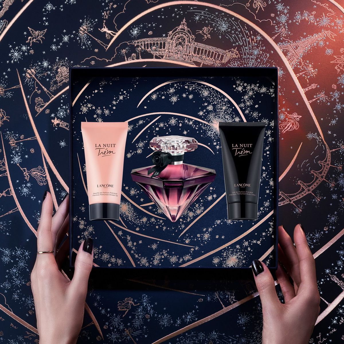 LANCOME - Set Perfume Mujer La Nuit Trésor EDP 50ml Lancome