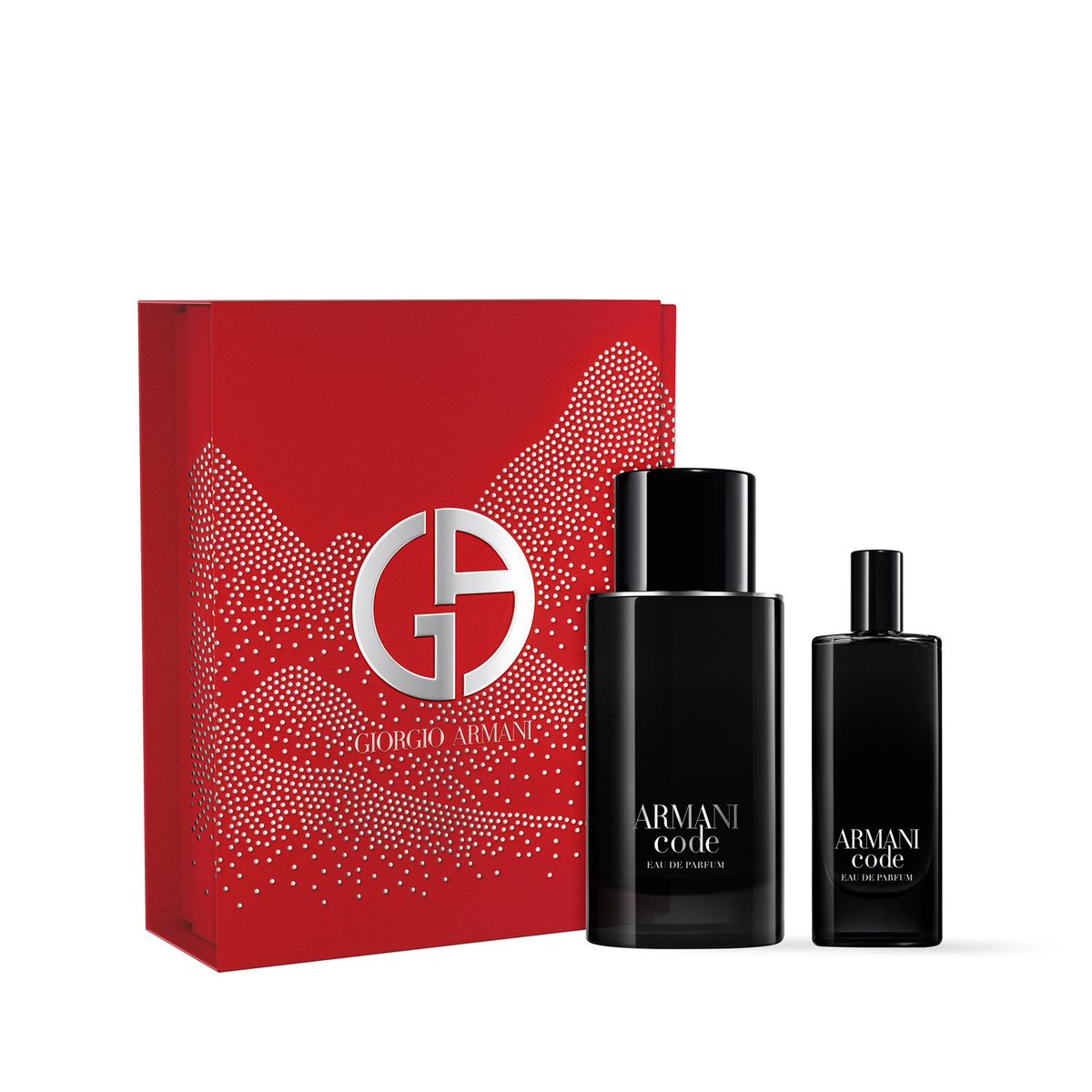 GIORGIO ARMANI - Set Perfume Hombre New Code Eau De Parfum 75ml + 15ml Giorgio Armani