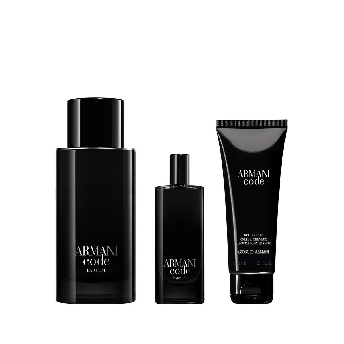 GIORGIO ARMANI - Set Perfume Hombre Armani Code Parfum 125ml + 15ml + Gel de Ducha 75ml Giorgio Armani