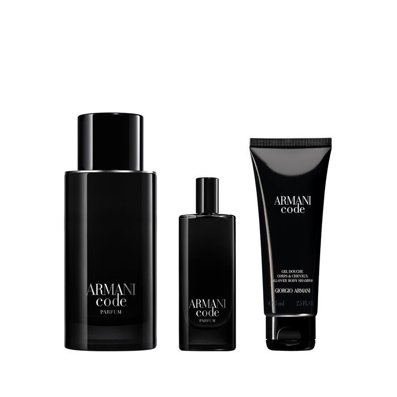 GIORGIO ARMANI - Set Perfume Hombre Armani Code Parfum 125ml + 15ml + Gel de Ducha 75ml Giorgio Armani