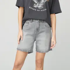 AMERICANINO - Short Mujer Regular Fit 100% Algodón