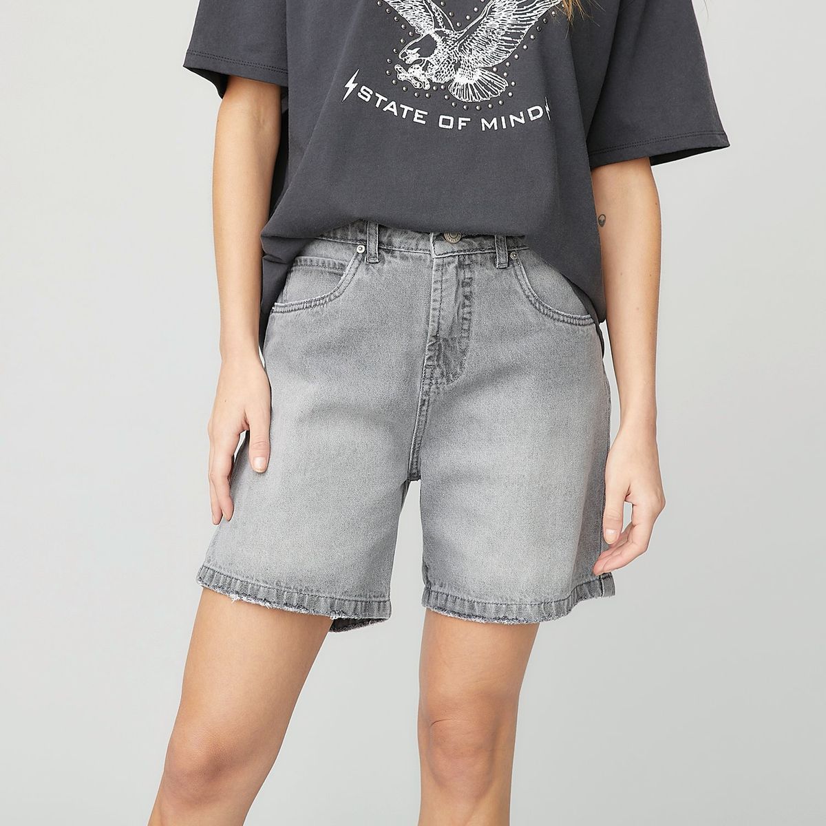 AMERICANINO - Short Americanino Mujer Regular Fit 100% Algodón