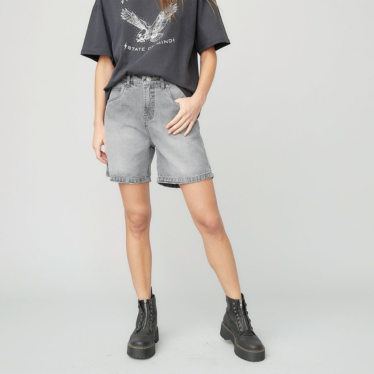 AMERICANINO - Short Americanino Mujer Regular Fit 100% Algodón