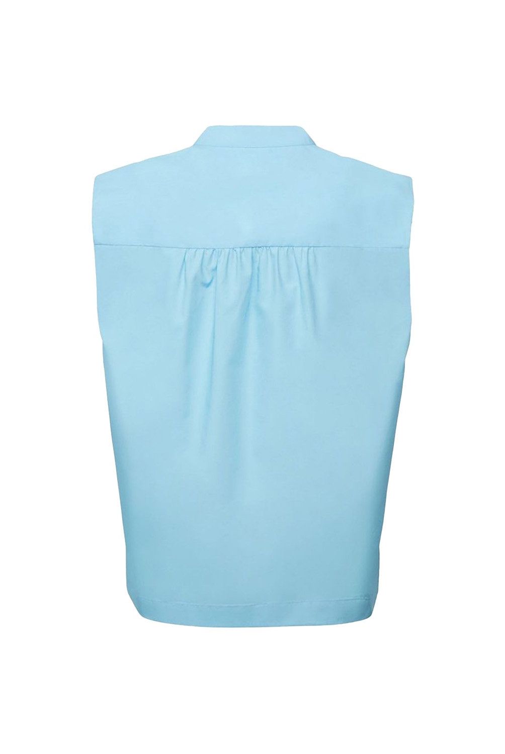 ESPRIT - Blusa Sin Mangas Algodón Mujer Esprit