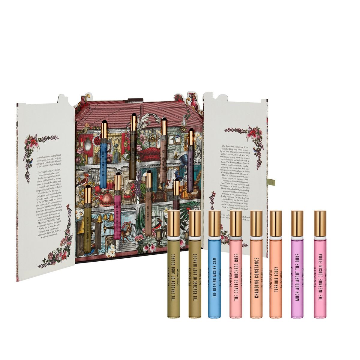 PENHALIGON'S - Set Perfume 8 X 10 Ml Unisex Portraits Mansion Discovery Collection  Penhaligon's