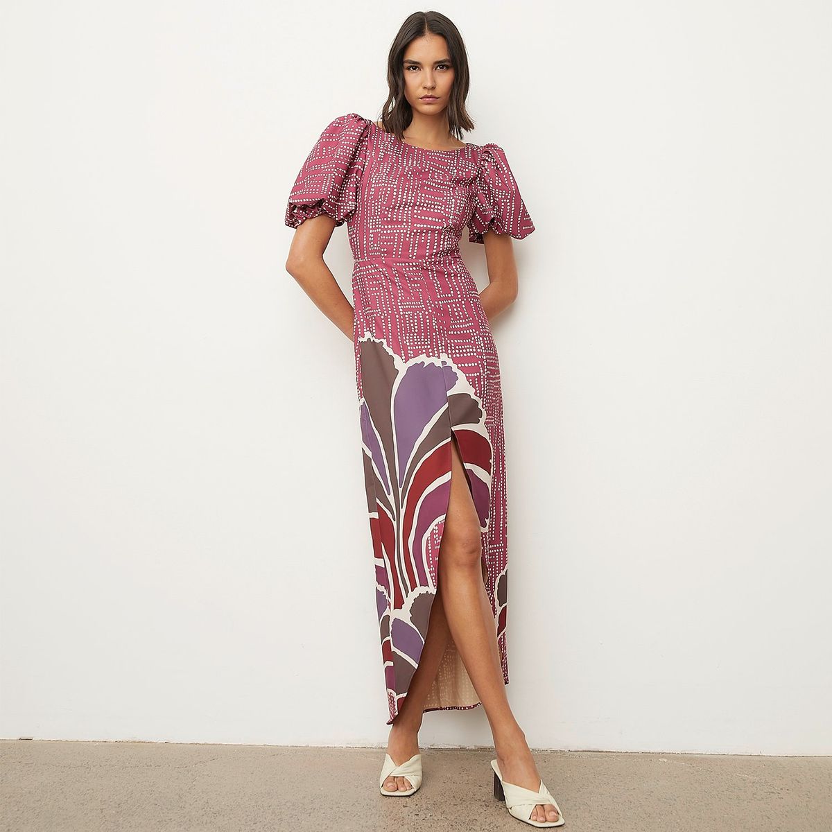 BASEMENT - Vestido Largo Fiesta Mujer Basement Por Fran Larrain