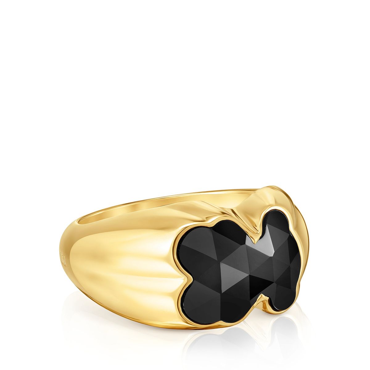 TOUS - Anillo Bañado en Oro Mujer Tous