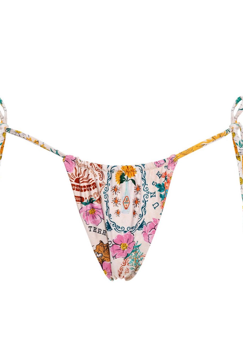 AGUA BENDITA - Bikini Bottom Reversible Mujer Alexis Nopal Agua Bendita