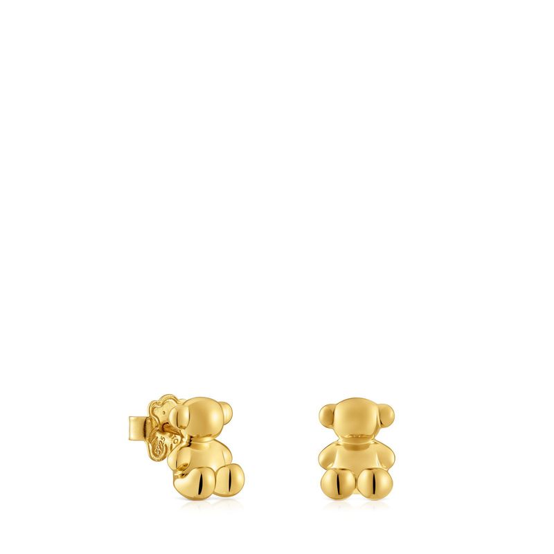 TOUS - Aros Bañados en Oro Mujer Tous