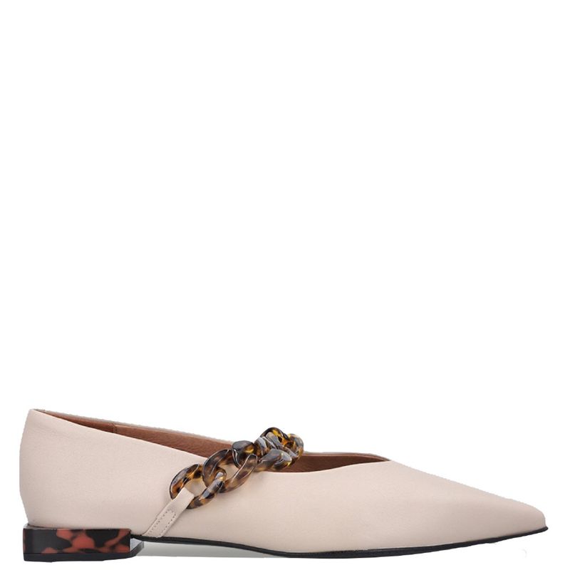 URCO - Margaret Ballerina Mujer Cuero Beige Urco