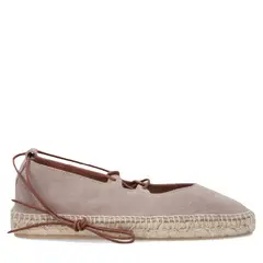 URCO - Alpargata Mujer Cuero Blanco