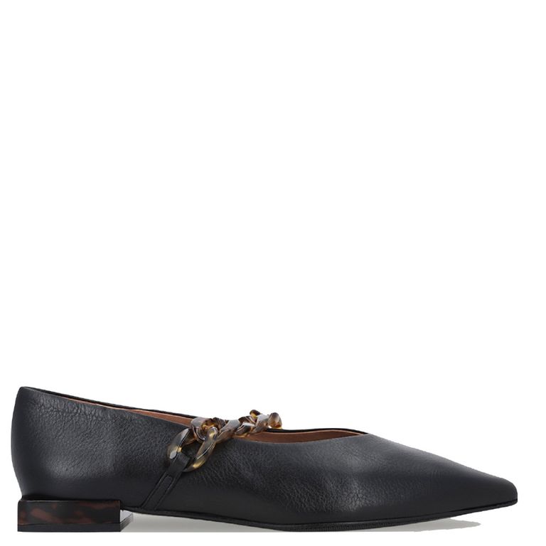 Margaret Ballerina Mujer Cuero Rojo
