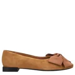 URCO - Lorenza Ballerina Mujer Cuero Naranjo