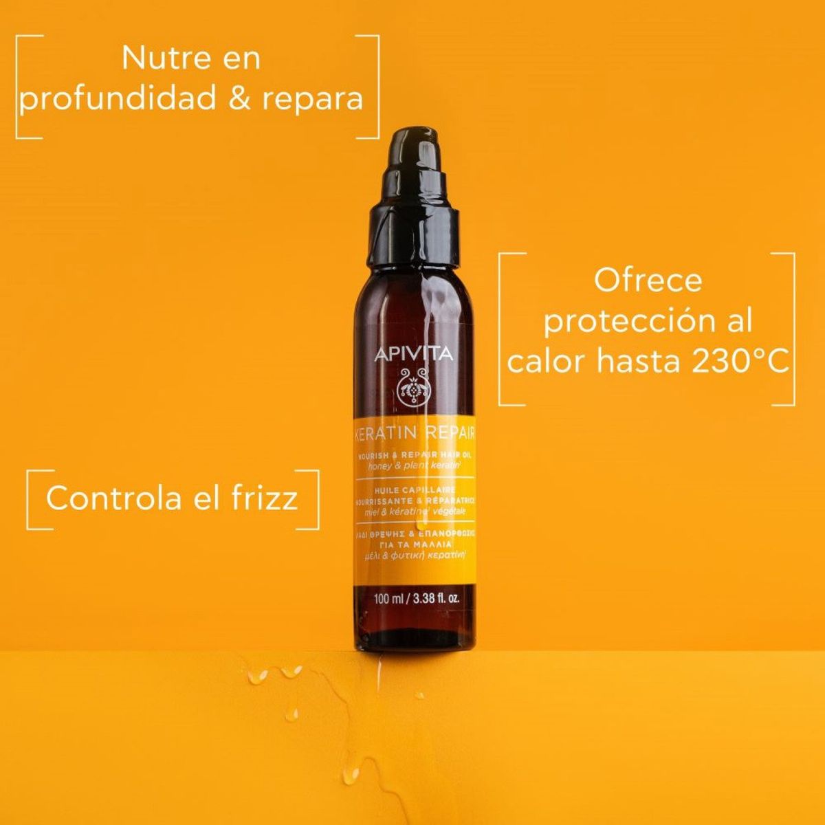 APIVITA - Aceite Capilar Keratin Repair 100ml Apivita