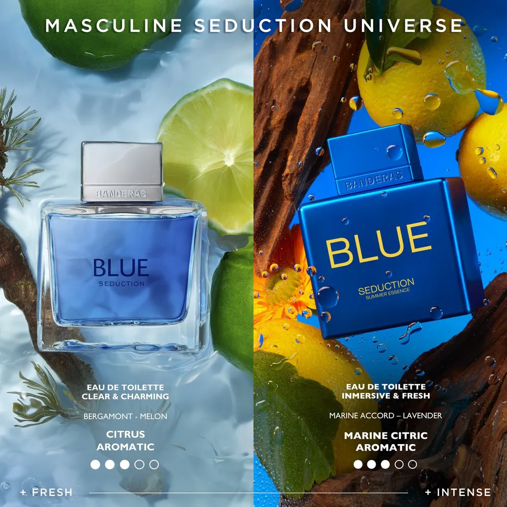 Antonio Banderas Blue Seduction Summer Essence EDT 100 ml, foto 6