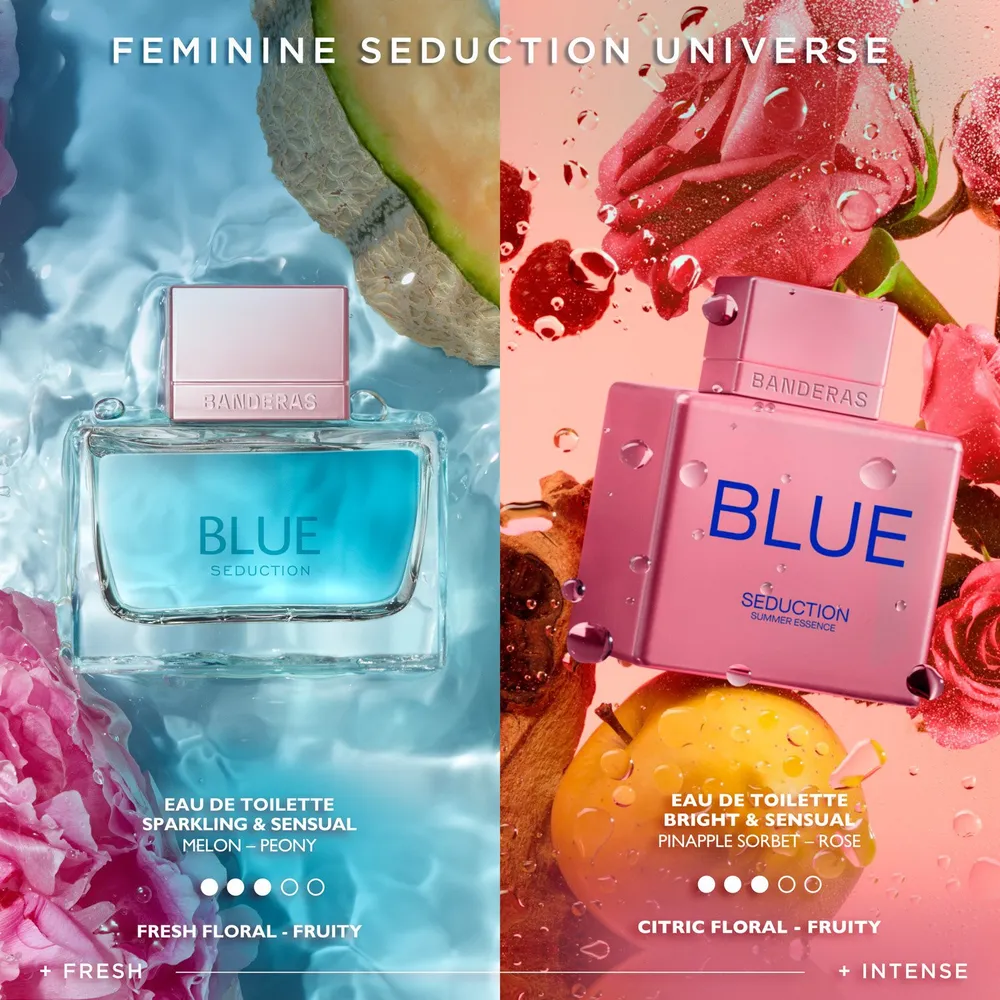 Antonio Banderas Blue Seduction Woman Summer Essence EDT 100 ml, foto 6
