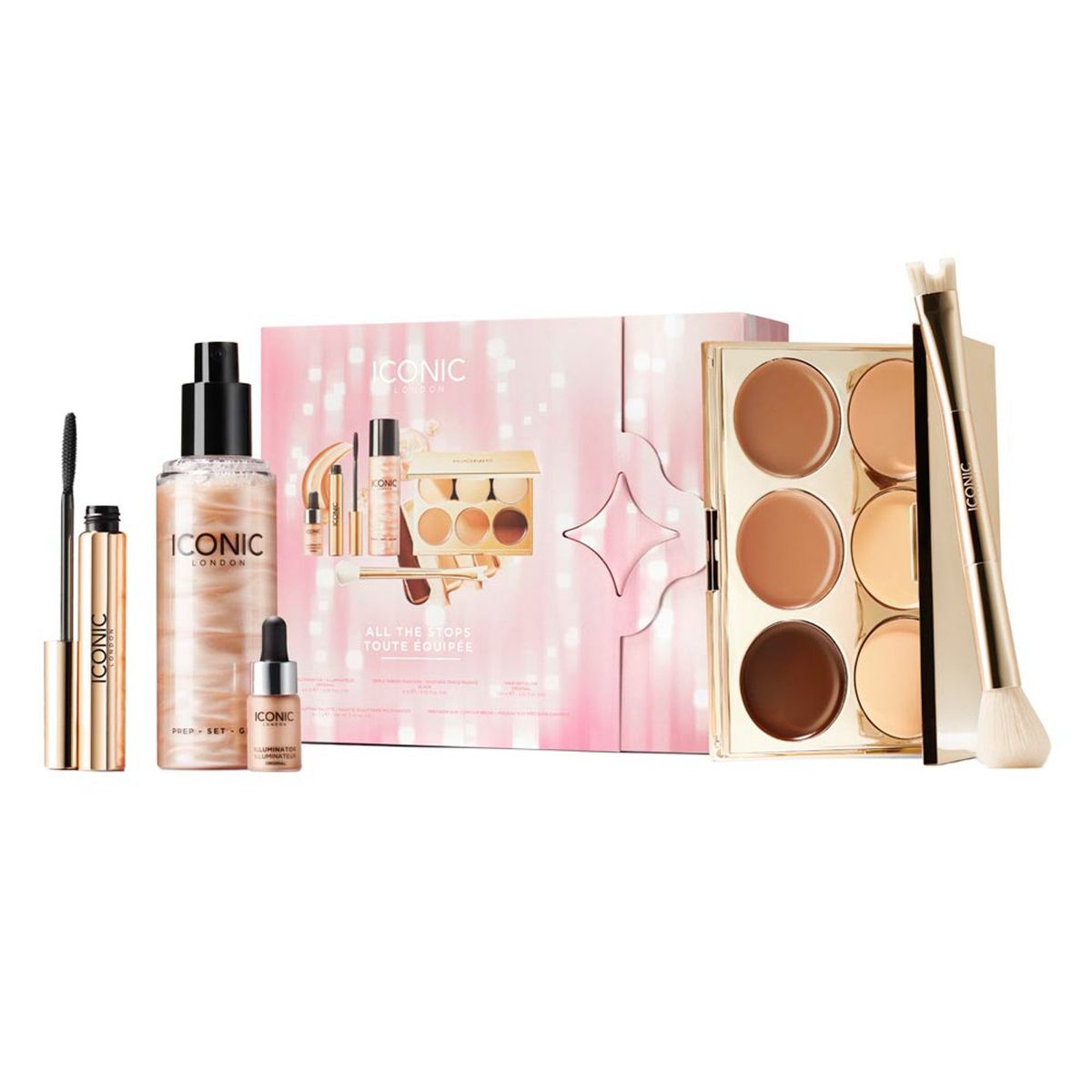 ICONIC LONDON - Set Maquillaje Ojos y Rostro Iconic