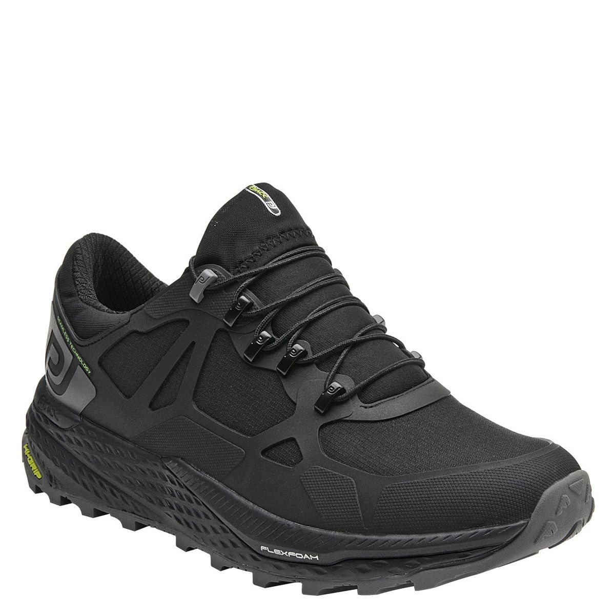 PJACK - Zapatilla Trail Running Hombre Negro Pjack