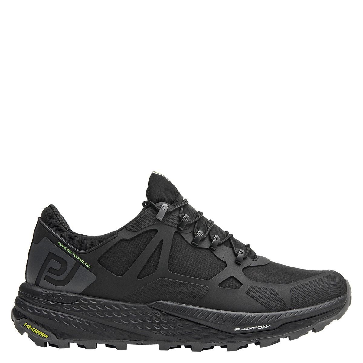 PJACK - Zapatilla Trail Running Hombre Negro Pjack