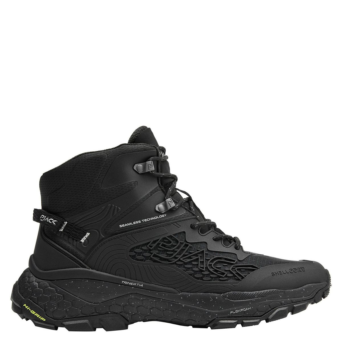 PJACK - Zapatilla Trail Running Hombre Negro Pjack
