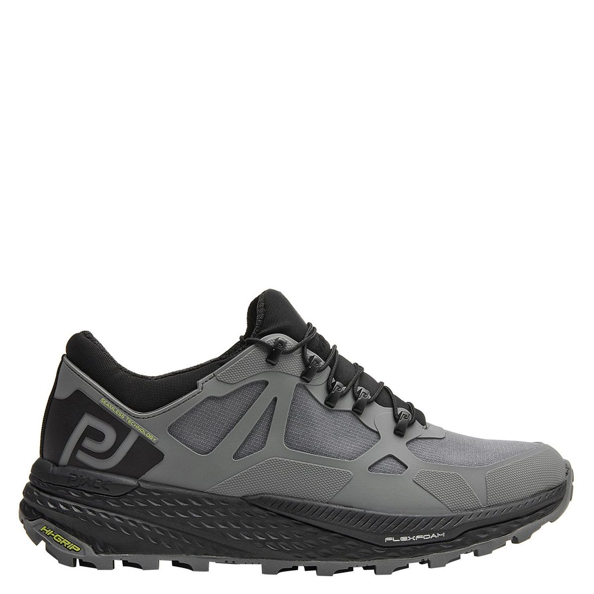 PJACK - Zapatilla Trail Running Hombre Gris Pjack