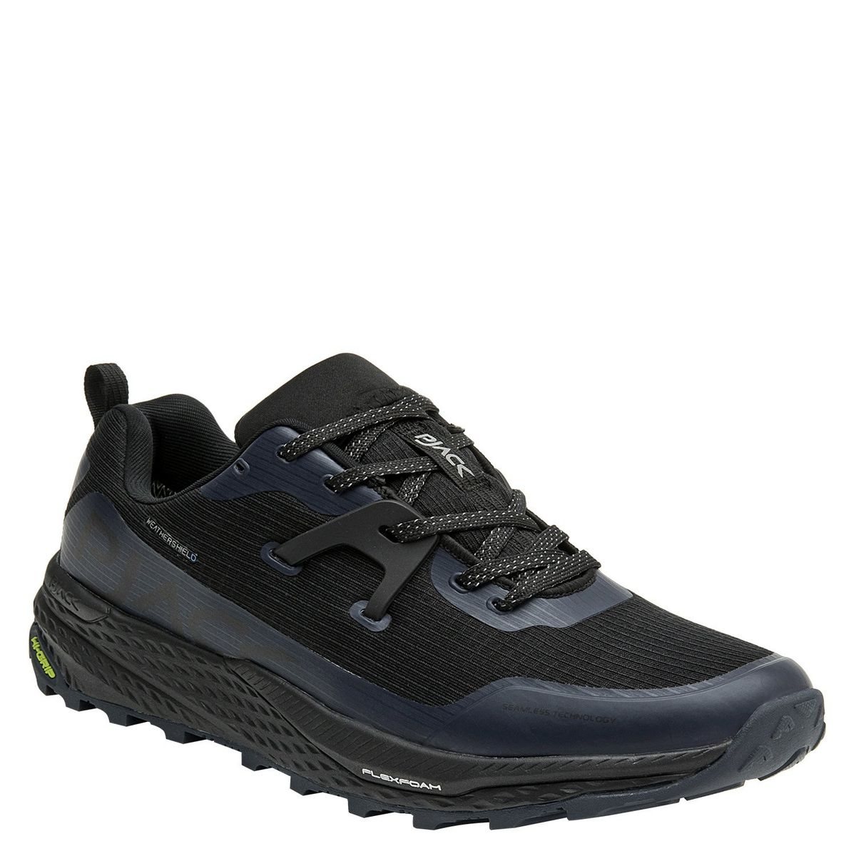 PJACK - Zapatilla Trail Running Hombre Negro Pjack