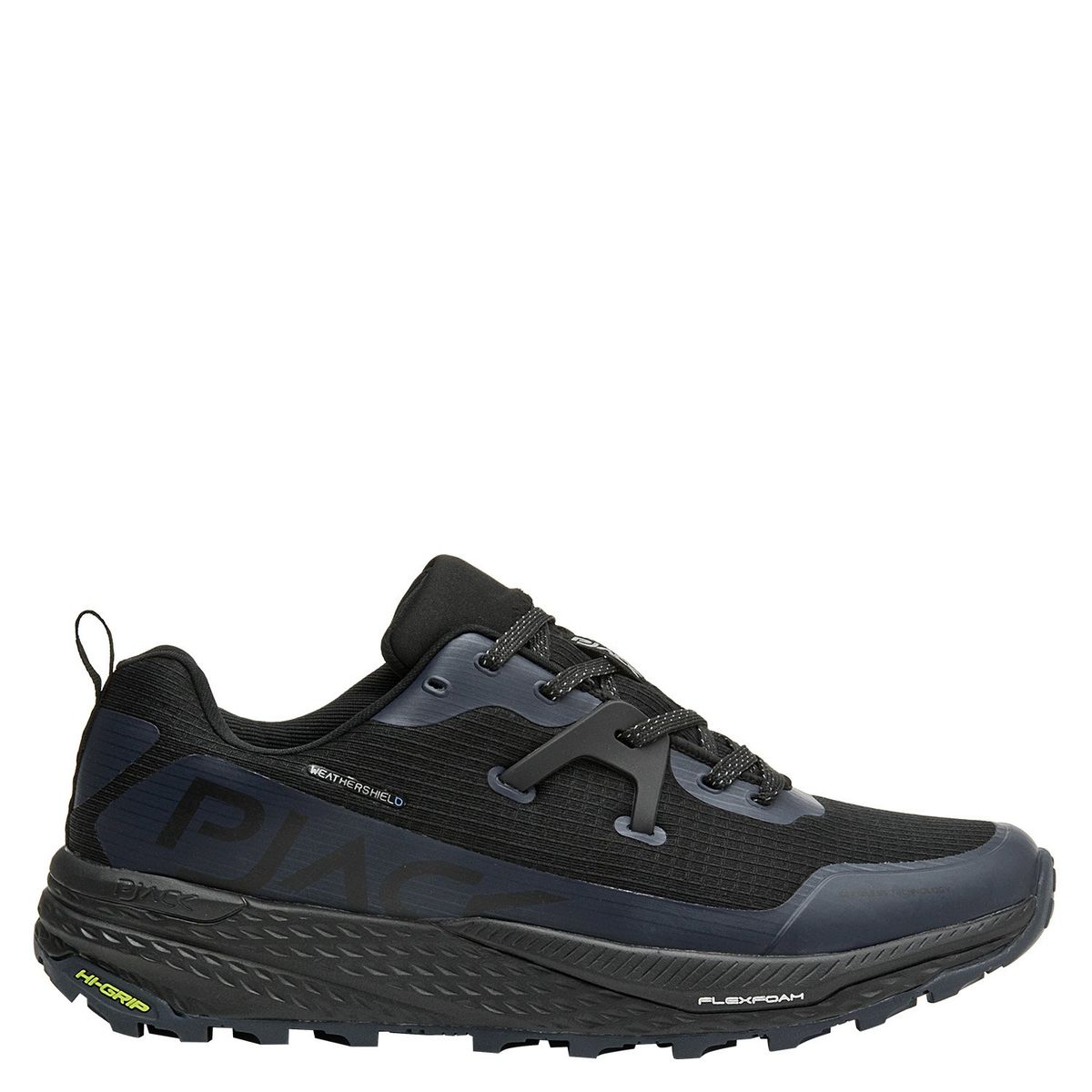 PJACK - Zapatilla Trail Running Hombre Negro Pjack