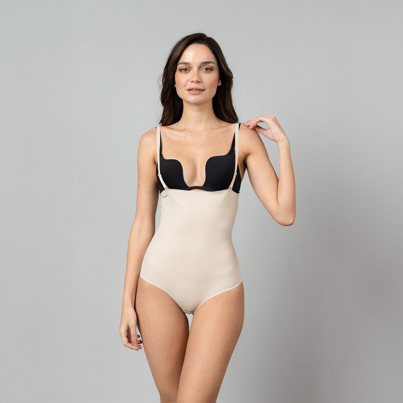 FLORES - Modelador Reductor Bretel Desmontable Mujer Flores