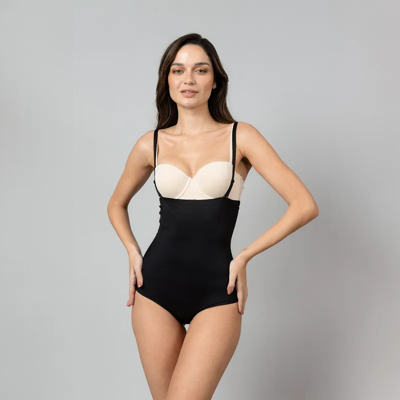 FLORES - Modelador Reductor Bretel Desmontable Mujer Flores