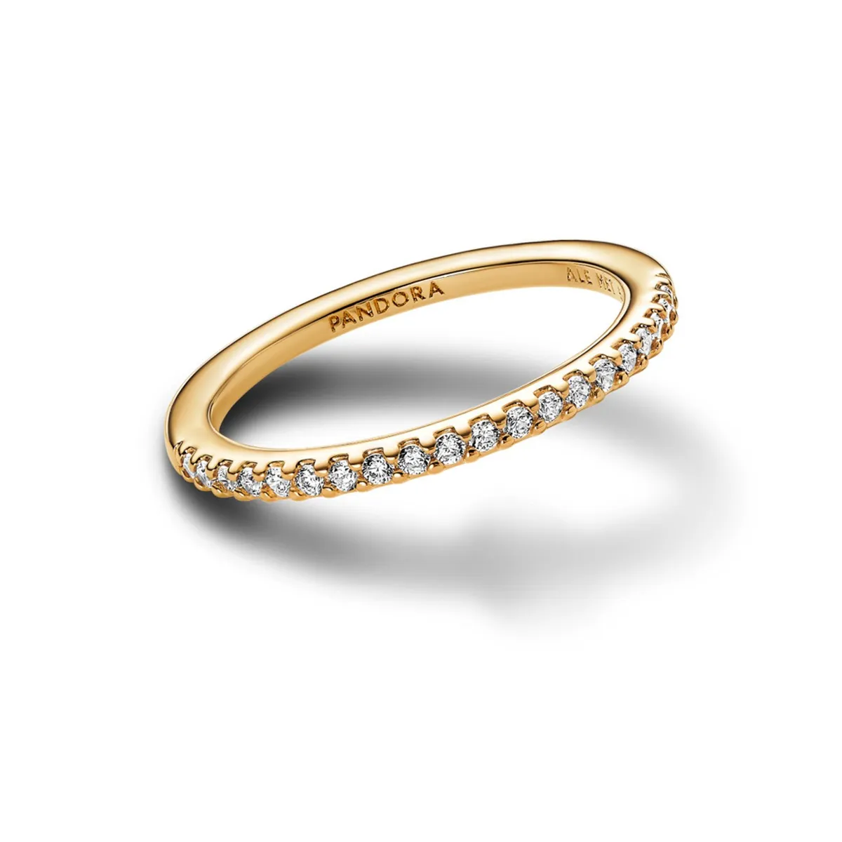 PANDORA - Anillo Banda Brillante Mujer Pandora