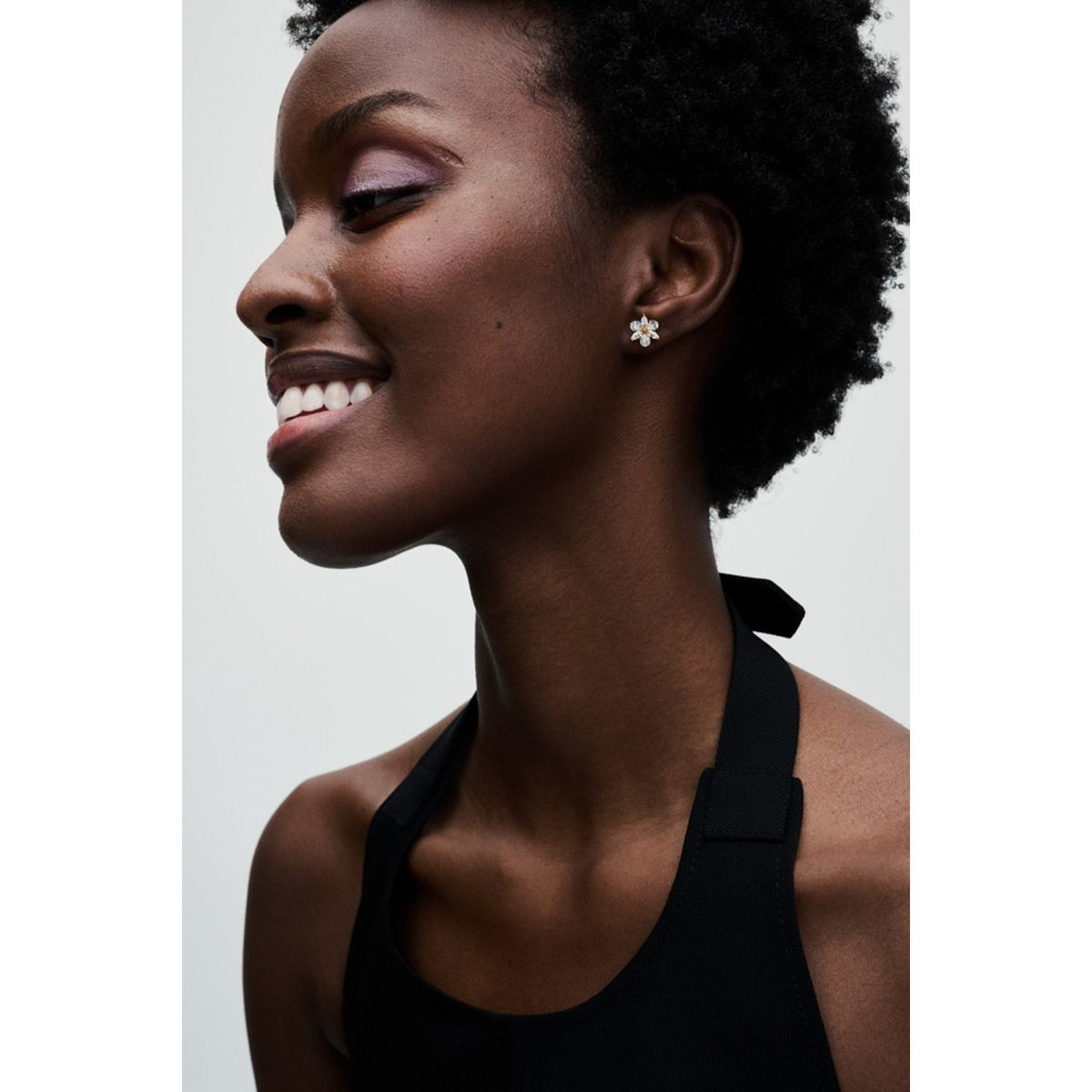 PANDORA - Aros Racimo Herbario Brillante Mujer Pandora