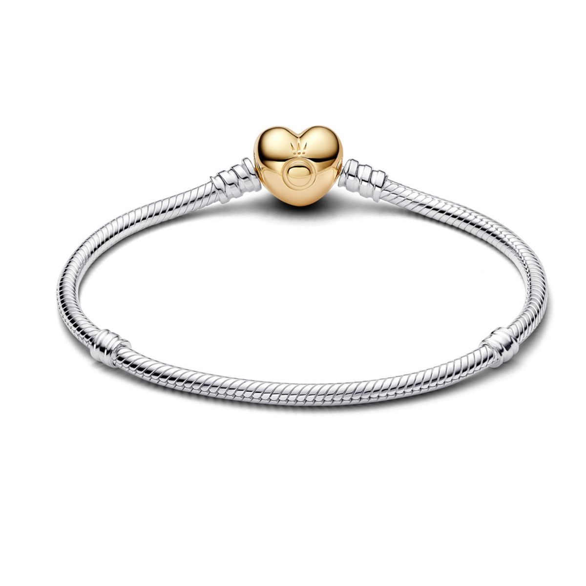 PANDORA - Pulsera Moments Cierre Corazón Mujer Pandora