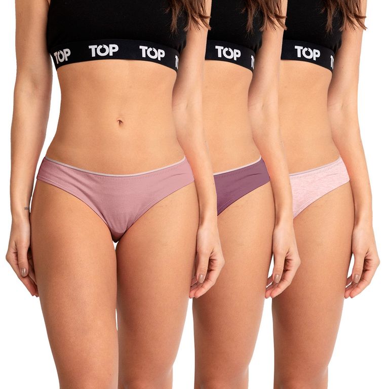 Pack de 3 Calzones Culotte Mujer