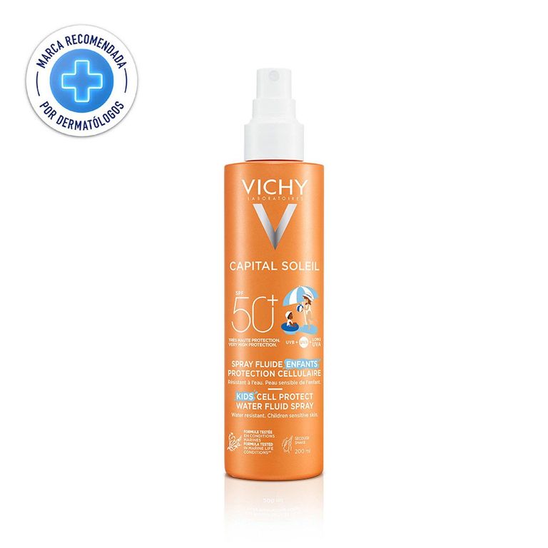 Capital Soleil Aceite invisible Cell Protect FPS 50+ 200ml Textura Aceite