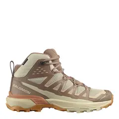 SALOMON - X Ultra 360 Edge Mid Gtx Zapatilla Outdoor Mujer Beige