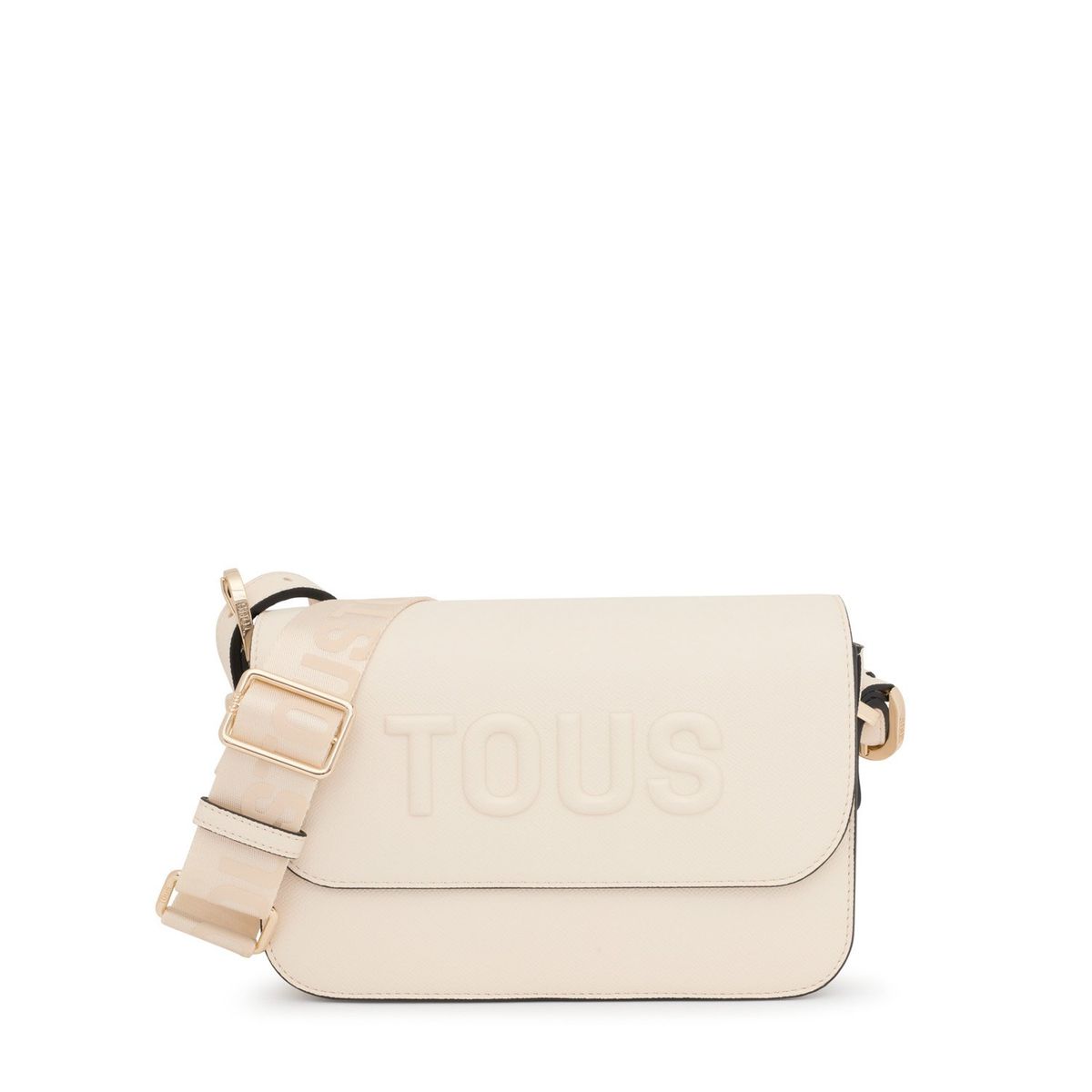 TOUS - Bandolera Mediana Beige Tous Brenda