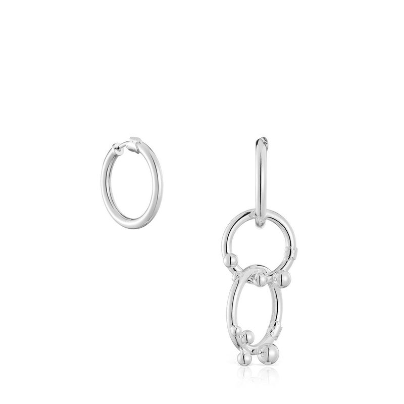 TOUS - Aros De Plata Mujer Tous