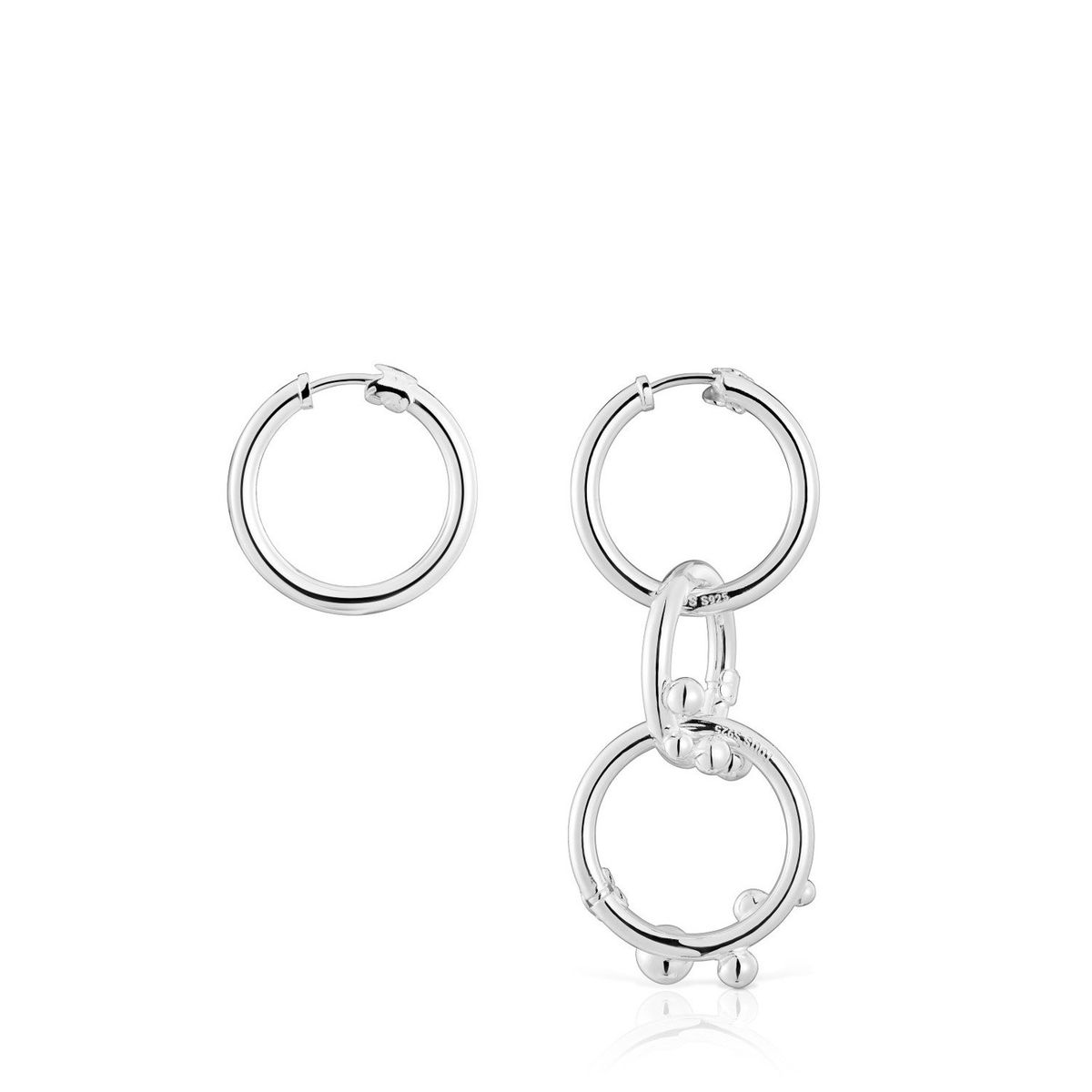 TOUS - Aros De Plata Mujer Tous