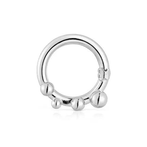 TOUS - Anilla Mediana De Plata Y Detalles Hold