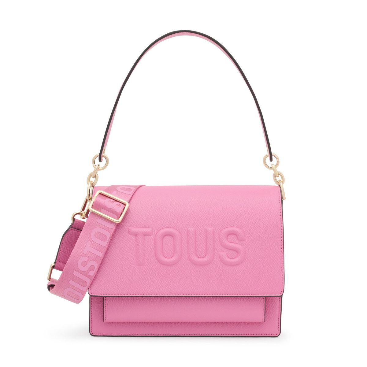 TOUS - Bandolera Mediana Audree Rosa Oscuro Tous Brenda