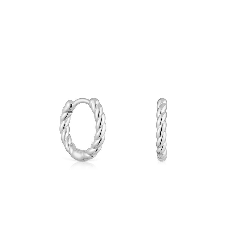 TOUS - Aros De Plata Mujer Tous