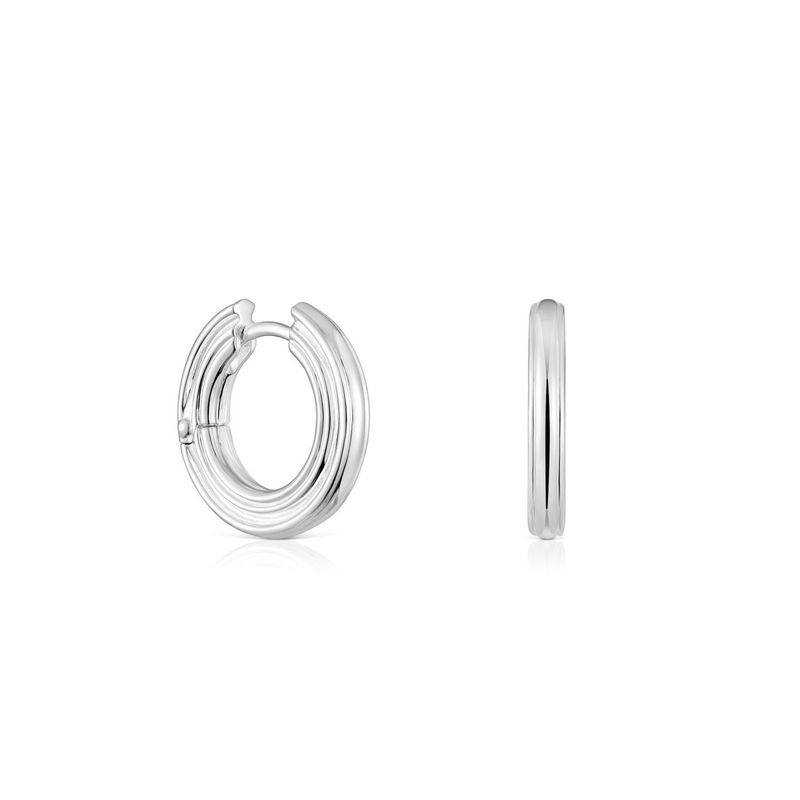 TOUS - Aros De Plata Mujer Tous